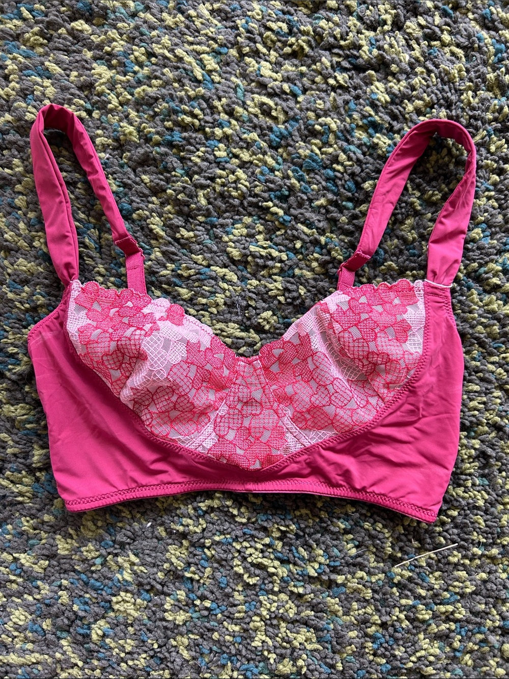Intimately Free People Red Bralette